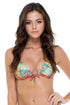 Luli Fama La Bella De Cuba Molded Push Up Bandeau Halter Top